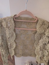 Bolero, Jäckchen, Gr.38/40 Spitze