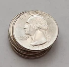 (4) 1961 D, 1964 P / D Washington Quarters 90% Silver           (X14)