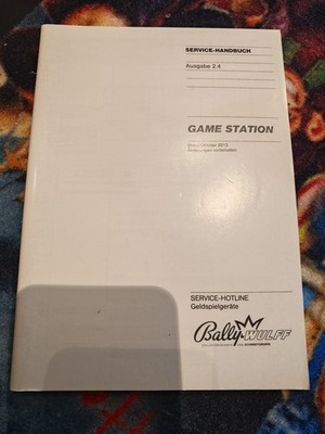 Geldspielautomat Spielautomat Handbuch Game Station