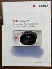 Leica Z2X  - Brosch&uuml;re 10 Seiten von V/97