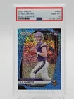 J.J. MCCARTHY 2024 PANINI PRIZM BLUE SPARKLE ROOKIE /96 #400 PSA 10 Q0139
