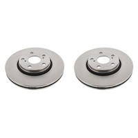 2X Mapco 295Mm Bremsscheiben Vorne Passend FüR Toyota Auris Avensis Corolla Vers