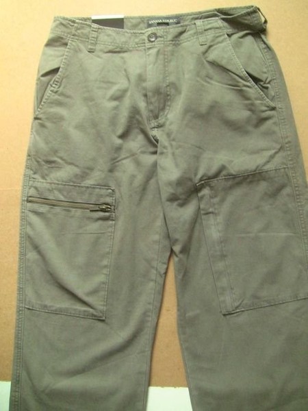 Men Banana Republic Jeans Khaki Cotton 36-38
