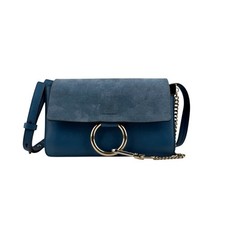 Chloe Chloé Faye leather crossbody bag