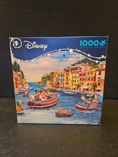 Ceaco - Thomas Kinkade - Disney - Mickey  Minnie in Italy - 1000 Piece...