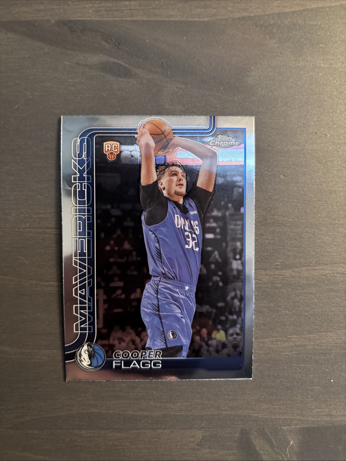 2025-26 Topps Chrome Cooper Flagg Base Rookie #251 (RC)