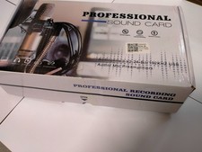 Scheda audio professionale Audiophile 2 X2, USB 24 bit/192KHZ, perfette condizio