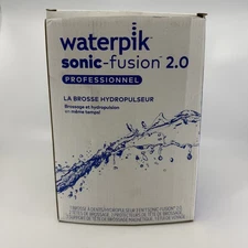 Waterpik Sonic-Fusion 2.0 Flossing & Brushing Electric Toothbrush, Black