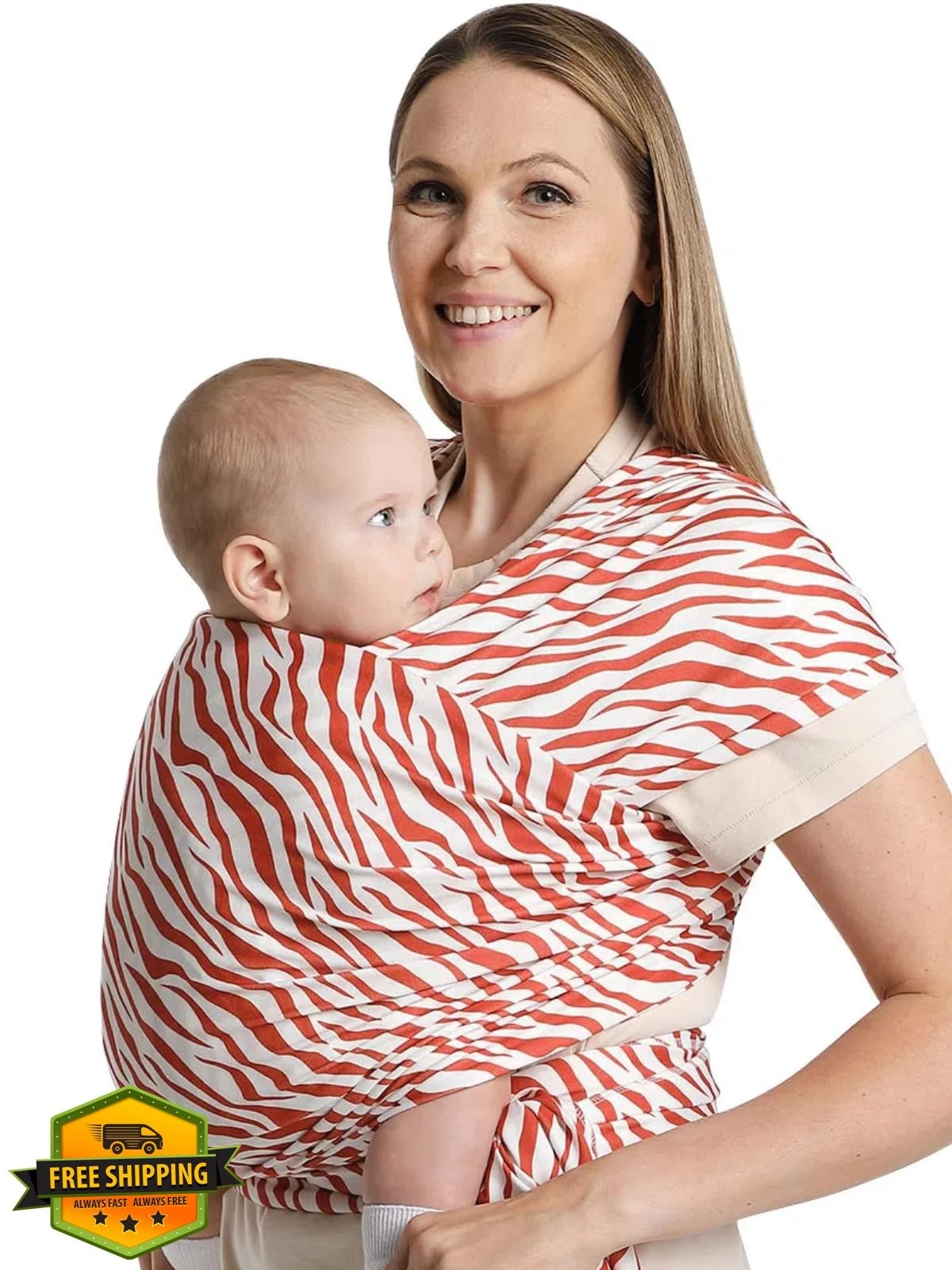 S.Leovay Baby Wrap Carrier Red