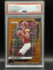 2024 PANINI PRIZM LAZER PRIZM #347 JAYDEN DANIELS ROOKIE RC PSA 9