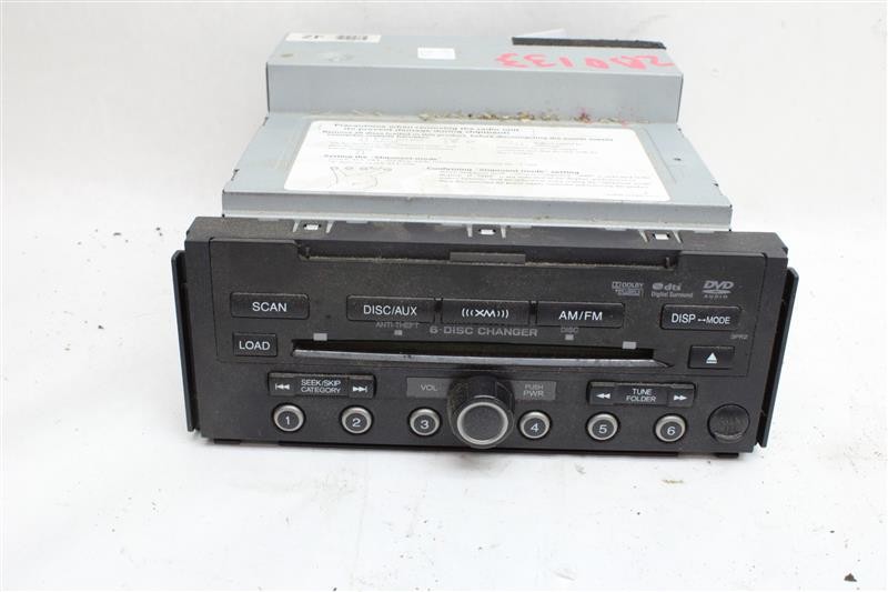 DISC RECEIVER Acura RDX 2010 10 2011 11 2012 12 1032146