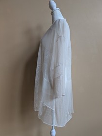 Victoria&rsquo;s Secret Ivory Lace Robe Kimono Panelled Sexy Bridal Cover Up XS/S