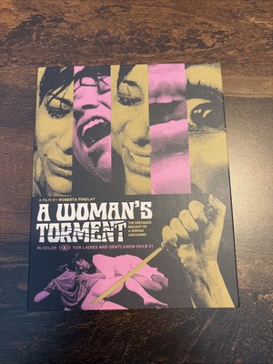 A Woman's Torment (Blu-ray/DVD) Vinegar Syndrome with SLIPCOVER New & Sealed OOP