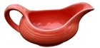 VINTAGE Fiestaware Fiesta sauceboat Gravy Boat Persimmon Orange Homer Laughlin
