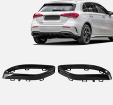 1Paar Glanz Schwarz Auspuffblende Für Mercedes Benz W205 W117W177 W253 13-19 1Paar Glanz Schwarz Auspuffblende Für Mercedes Benz W205 W117W177 W253 13-19