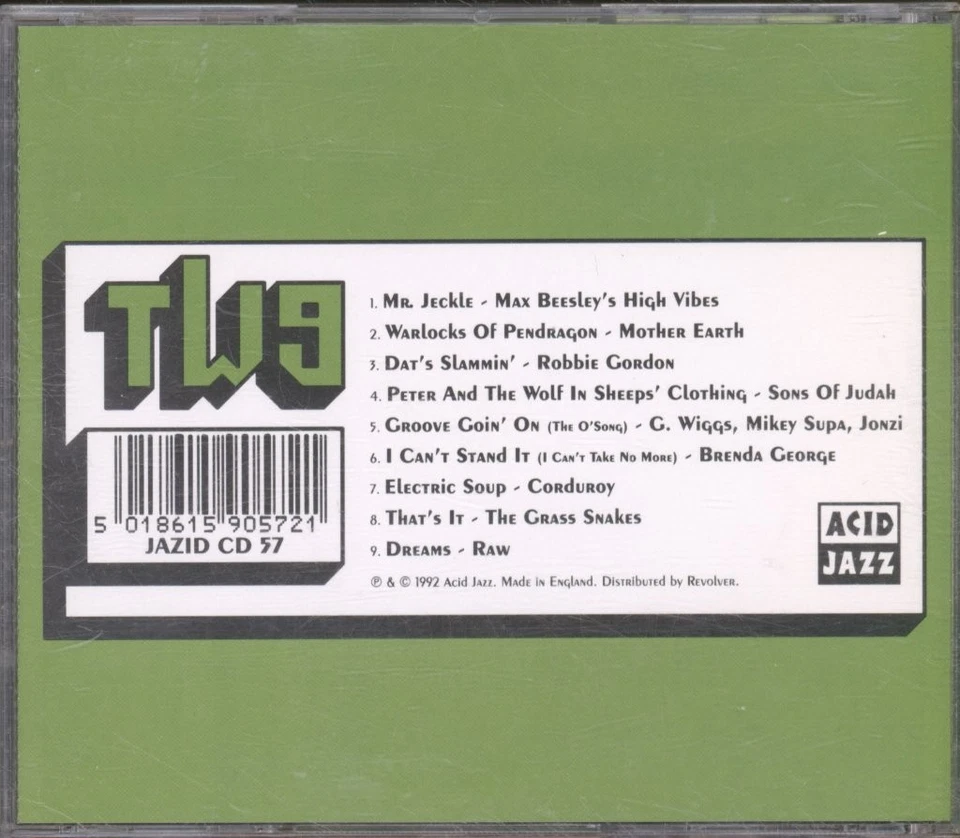 Verschiedene Künstler Totally Wired 9 CD UK Acid Jazz 1992 JAZIDCD57 - Bild 2 von 3