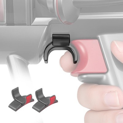 2 Pack Trigger Lock fits for Dyson Vacuum   Adhesive Power Button Clip 2 