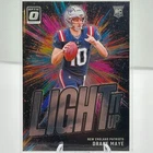 2024 Donruss Optic Drake Maye #7 Light It Up Rookie Card