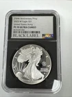 2025-W US Army American 250th Ann. Eagle Proof Silver NGC PF70 Black Label.