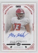 2022 Onyx Vintage Blue Signatures Max Mitchell #VAMM Auto 2b2