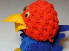 Old Vintage Kansas Jayhawks Plush Crochet Mascot Figure KU Basketball Football — photo 7