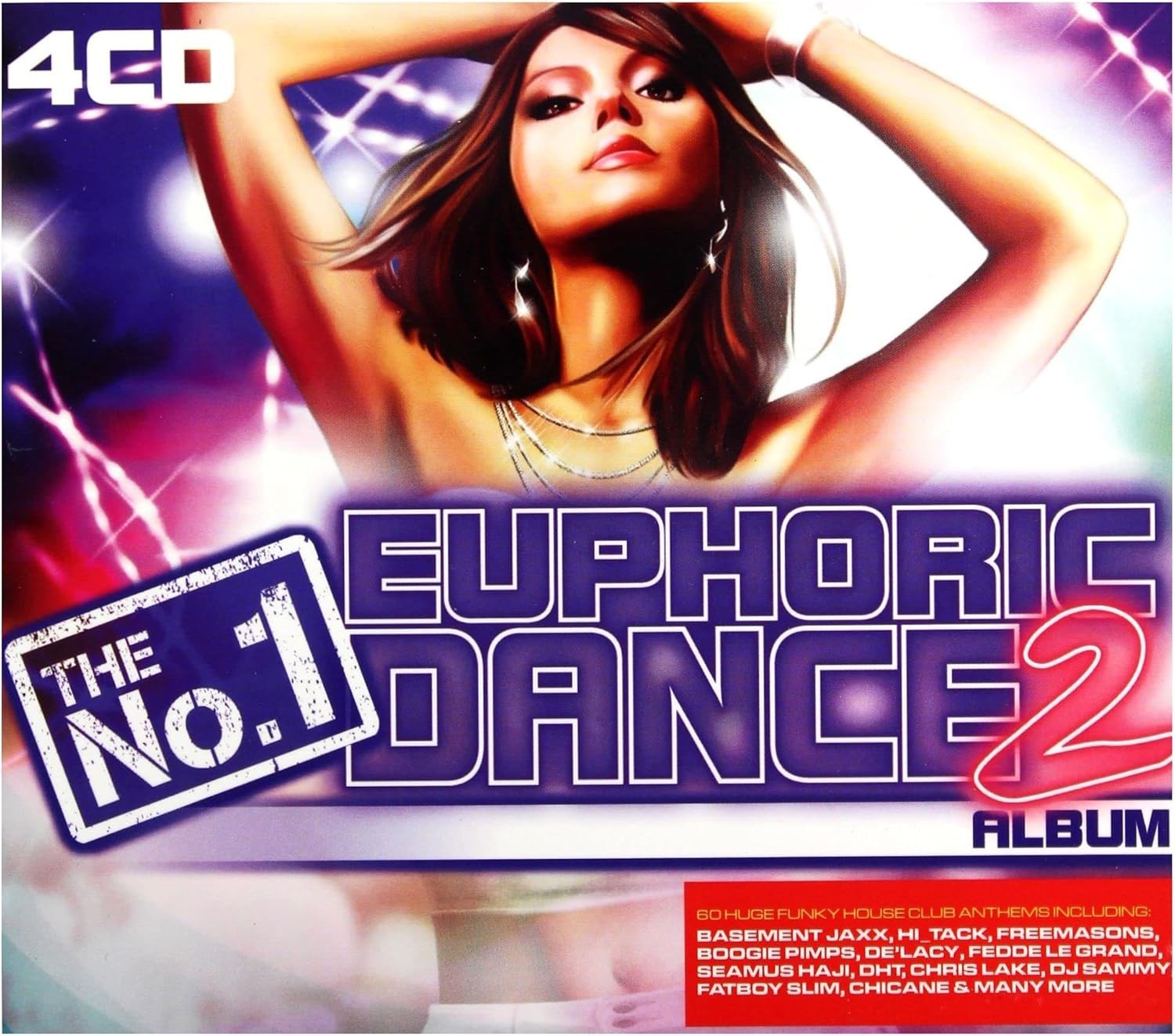 Various Artists / The No. 1 Euphoric Dance Album 2 (4 CD) **NEW**