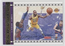 2021-22 Panini NBA Hoops Lights Camera Action Winter LeBron James #28 00tm