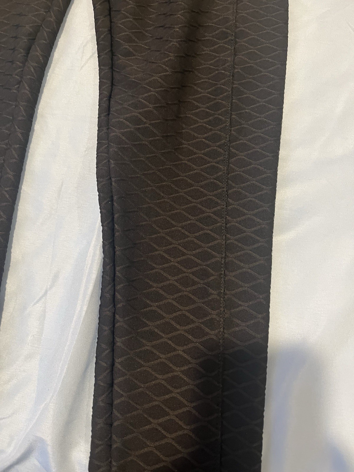 SHOACTIVE Black Textured Compression Leggings Ath… - image 2