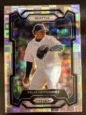 Felix Hernandez 2024 Panini Prizm Premium Box Set Prizm #/199 #83