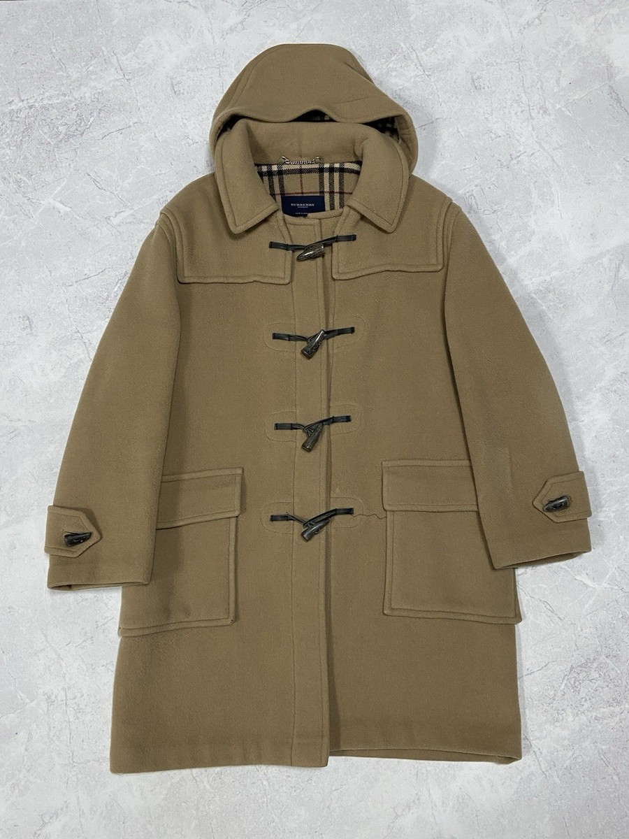 Burberry London Duffle Coat Jacket Nova Check Vintage