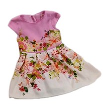 Baker by Ted Baker Floral Printed Occasion Party Dress 1/5-2 Years 92cm Poly