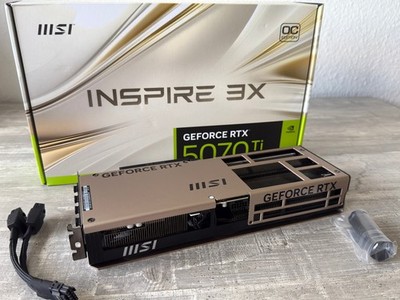 MSI GeForce RTX 5070 Ti INSPIRE 3X OC 16G GDDR7