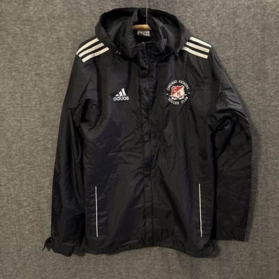 Adidas Nylon Track Jacket Small Chicago Kickers Soccer Club                 S123