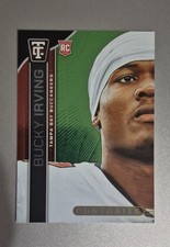 2024 Panini Totally Certified Portraits Bucky Irving #22 Mirror Neon Green /299