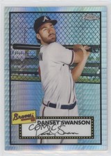 2021 Chrome Platinum Anniversary Mega Box Prism Refractor Dansby Swanson 2k3