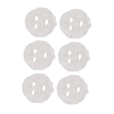 100pcs Gauze Facial Mask Paper Soft Skin Care DIY Pre Cut White Trending