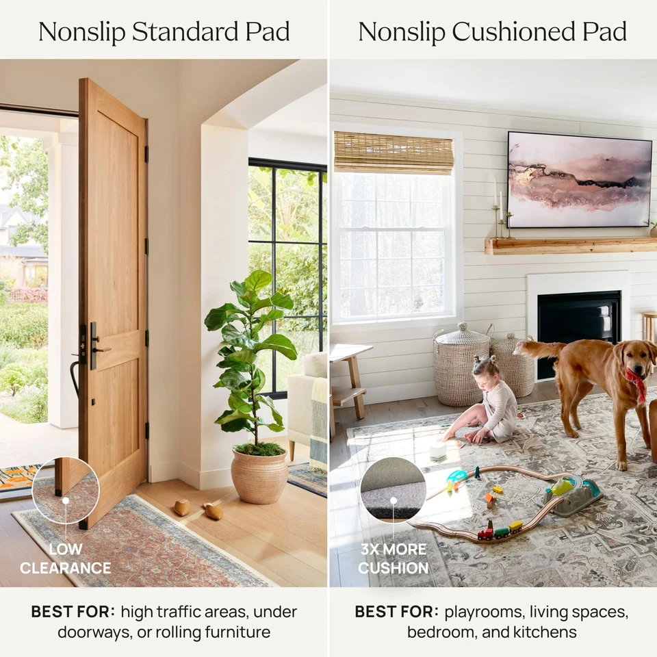 Alfombra moderna lavable a máquina Jonathan Adler - gota de tinta camel y marfil 2x3... Foto 4 de 4