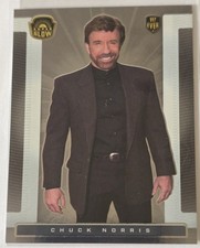 2021 Super Glow Sports Inaugural Edition 1st Ever Chuck Norris SILVER #1