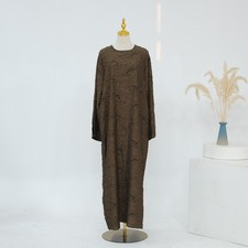 Open Cardigan Abaya Dubai Turkey Kaftan Ramadan Muslim Women Long Dress Islamic