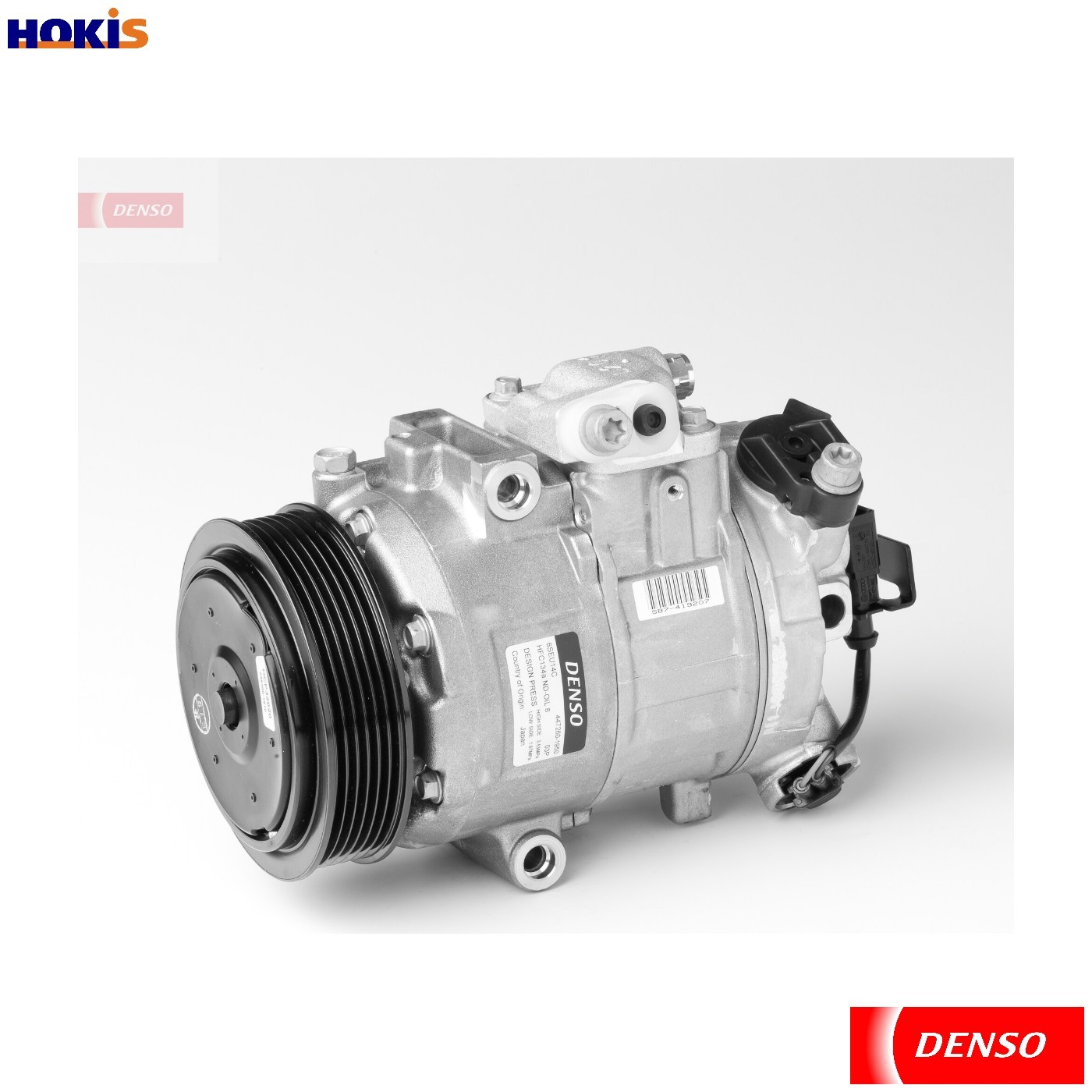 Air Con Compressor fits SKODA FABIA 1.9D 99 to 10 ASZ AC Conditioning Denso New - Image 71