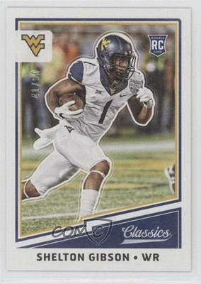 2017 Panini Classics Rookies Blank Back 41/50 Shelton Gibson #280 Rookie RC 0q3