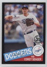 2020 Topps 1985 Baseball Series 2 Black 105/299 Corey Seager #85TB-22 0bg2