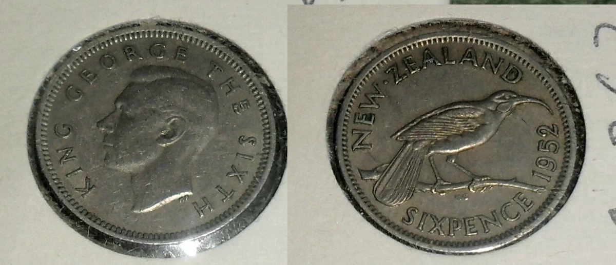 Copper-Nickel 1952 New Zealand Coins for sale | eBay