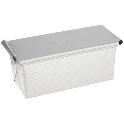 Nonstick Pullman Loaf Pan, 9x4'' Cover Included