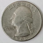 1965 Quarter No Mint Mark RARE 25 cent coin clad quarter silver MUST HAVE