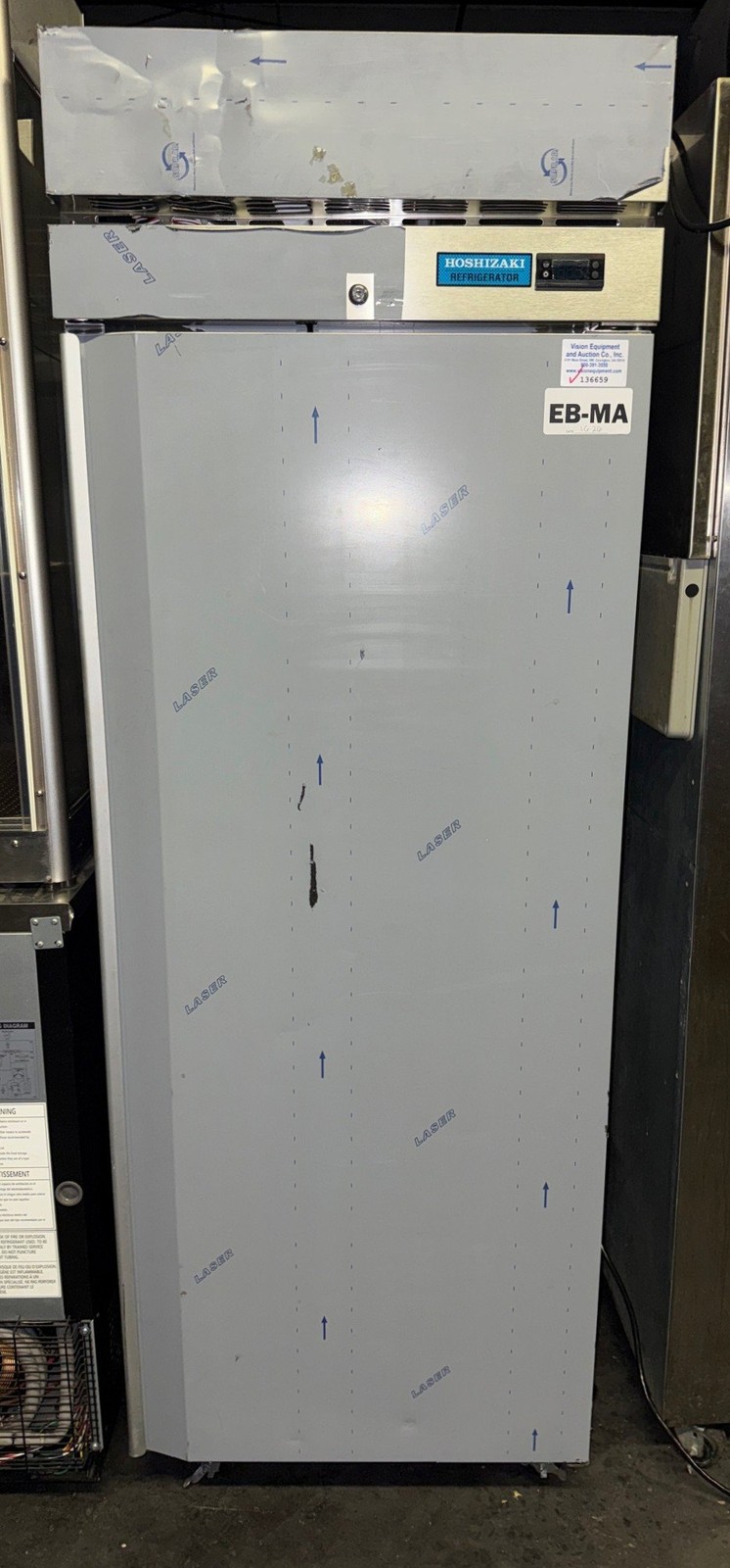 HOSHIZAKI R1A-FS STEELHEART 27 1/2" REACH IN REFRIGERATOR