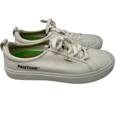 Cariuma OCA Low x Pantone Snow White Canvas Sneakers Men s 8.5 Women s 10