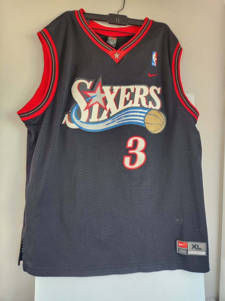 Allen Iverson Jersey XL Philadelphia 76ers Mitchell & Ness