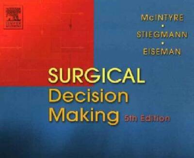 Surgical Decision Making, 5e (Surgical Decision Making (Norton)) - GOOD