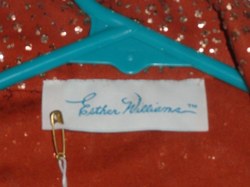 Schöne glitzernde Bluse/Top im Besitz von ESTHER WILLIAMS Schwimmer MGM - Bild 6 von 6